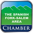 The Spanish Fork-Salem Area. Chamber logo